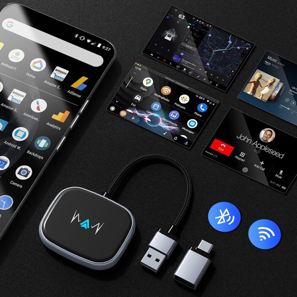 NEW Wireless Android Auto Adapter - Picture 3 of 7